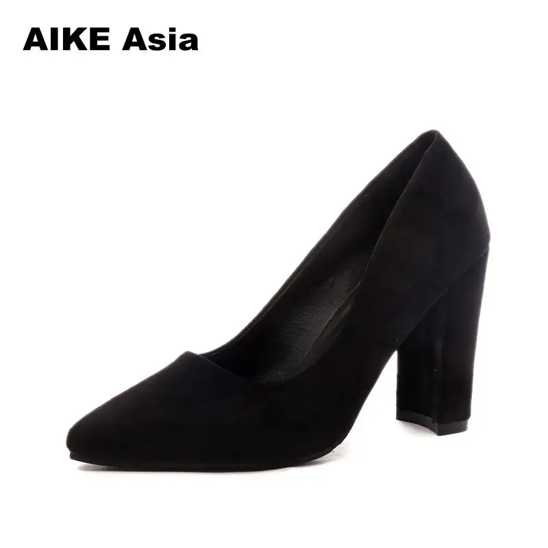 2019 Women Pumps Ankle Strap Thick Heel Women Shoes Square Toe Mid Heels Dress Work Pumps Comfortable Ladies Shoes Sandals 2019 Women Pumps Ankle Strap Thick Heel Women Shoes Square Toe Mid Heels Dress Work Pumps Comfortable Ladies Shoes Sandals