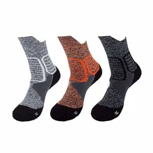 3 пары мужские спортивные носки элитные спортивные гетры дышащие эластичные для баскетбола скалолазание бег походы Велоспорт