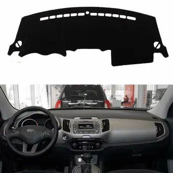 

For Kia Sportage R 2010-2015 Car Styling Covers Dashmat Dash Mat Sun Shade Dashboard Cover Capter Custom 2011 2012 2013 2014