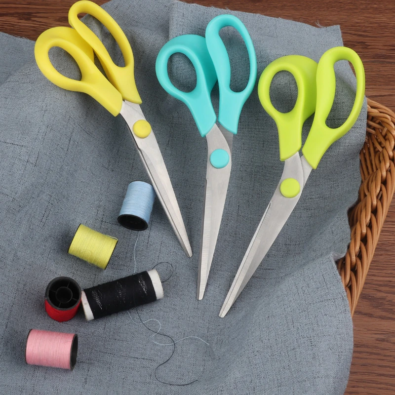 Tailor's Scissors Stainless Steel Sewing Scissors Household Crafts Office Home fabric cutter Embroidery Clothing Tool Supplies