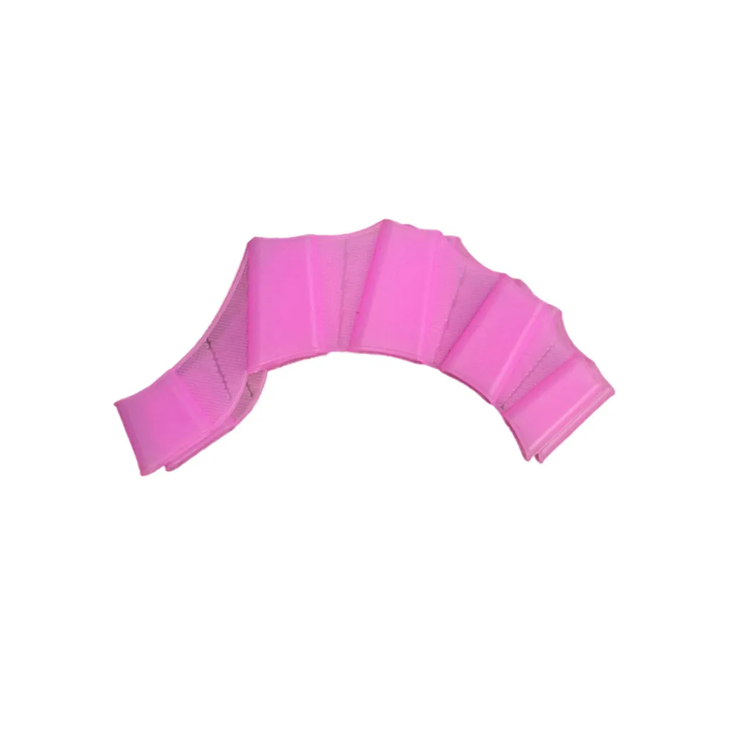 

1Pair Hot Sale Unisex Frog Type Silicone Girdles Swimming Hand Fins Flippers Palm Finger Webbed Gloves Paddle Water Sports #YL10