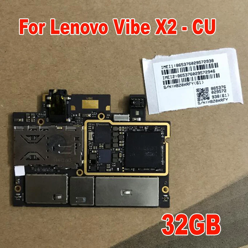 Оригинальная материнская плата для lenovo Vibe X2 X2-cu, электронная панель, материнская плата, шлейф FPC, быстрая