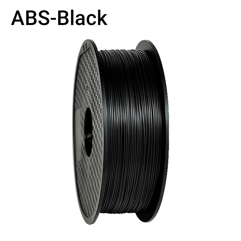 polypropylene 3d printer filament TOPZEAL Premium Solid ABS Filament 3D Printer 1.75mm 1KG Plastic Rubber Consumables Material Black Color for 3D Printing petg plastic 3d printing 3D Printing Materials