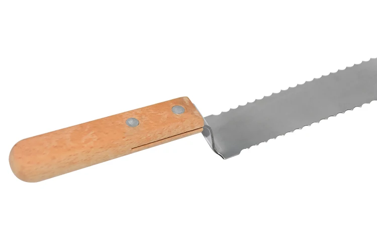 Brand Beekeeping Tool Stainless steel and Wood Uncapping knives Suitable for Beekeeping Tool Honey Honeycomb Scraper