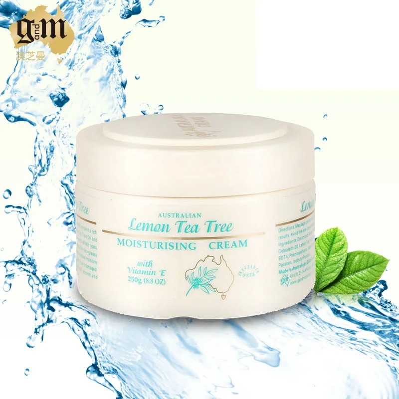 Australian GM LEMON Tea Tree Oil Cream Face Neck Cream Body Lotion Moisturizing Cream for Dry Sensitive Soften Soothes Skin AliExpress & Health