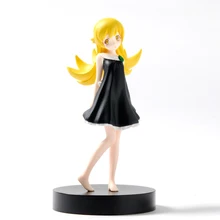 17cm Japanese Anime Bakemonogatari Oshino Shinobu PVC Action Figure Kids Toy 17cm Japanese Anime Bakemonogatari Oshino Shinobu PVC Action Figure Kids Toy