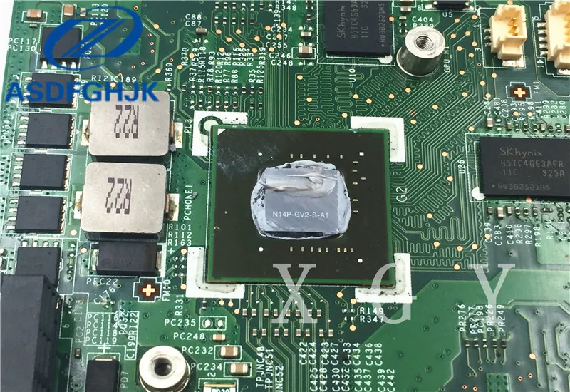 Материнская плата для ноутбука б/у MSI GE70 GP70 материнская Б/у 1 DDR3L 100% полностью