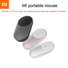 Xiaomi mi беспроводная мышь портативные игровые мыши Alu mi nium Сплав ABS Материал 2,4 ГГц WiFi Bluetooth 4,0 управление подключение