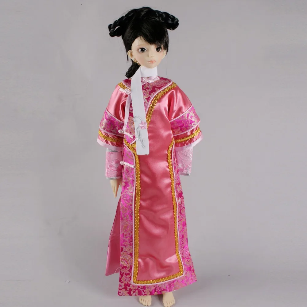 

[wamami] 699# Pink Chinese Dynastic Lady Dress Set For 1/4 MSD AOD DOD BJD Dollfie