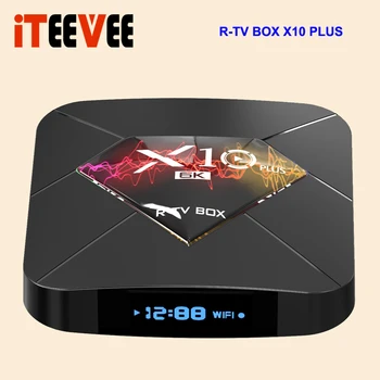 

X10 Plus TV Box Android 9.0 4GB+32GB/64GB Allwinner Quad-Core WiFi 3D Set Top Box 20pcs/lot