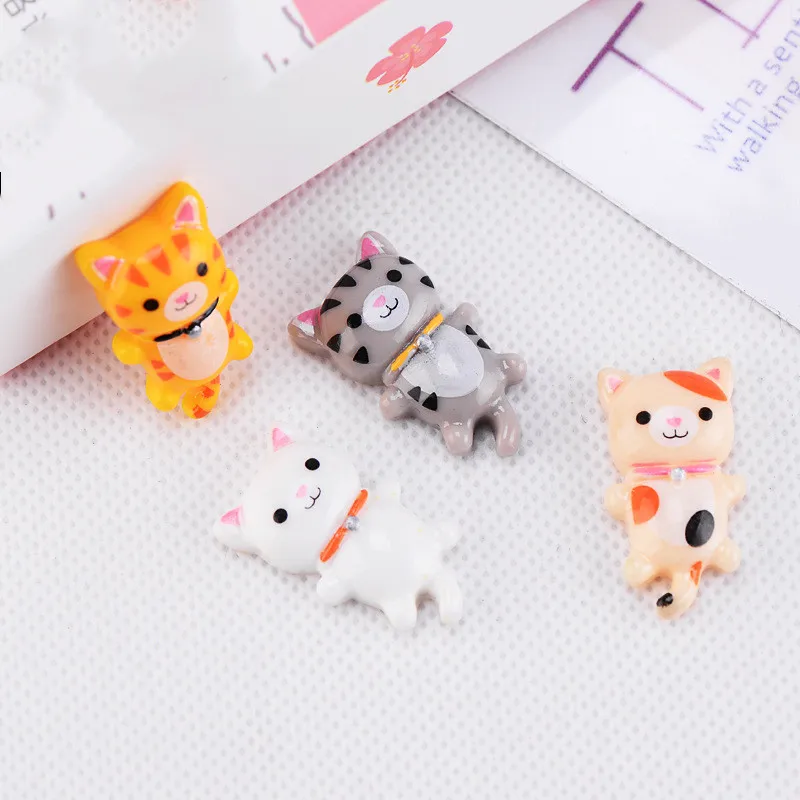 4 Kinds Resin Crafts DIY Cartoon Kitten Accessories Slime Kit Slime Diy Supplies Interactive Toys for Children Plasticine Tools 4 Kinds Resin Crafts DIY Cartoon Kitten Accessories Slime Kit Slime Diy Supplies Interactive Toys for Children Plasticine Tools