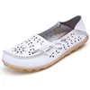 Genuine Leather Women Flats Shoe Fashion Casual Lace-up Soft Loafers Spring Autumn ladies shoes ► Photo 3/6