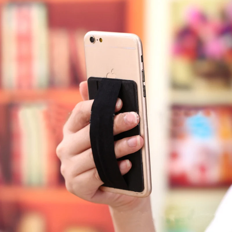 Большой размер универсальная эластичная лента палец телефон палец ручка эластичный пояс противоскользящий для IPAD смартфон аксессуары
