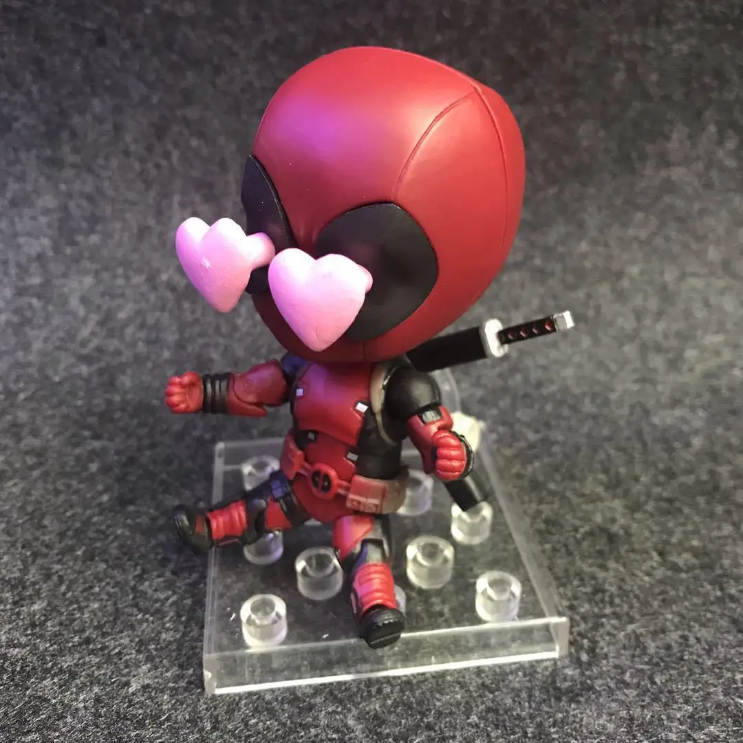 

Nendoroid 662 Cute Deadpool Orechan Edition Marvel X-MAN Super Hero BJD Figure Model Toys