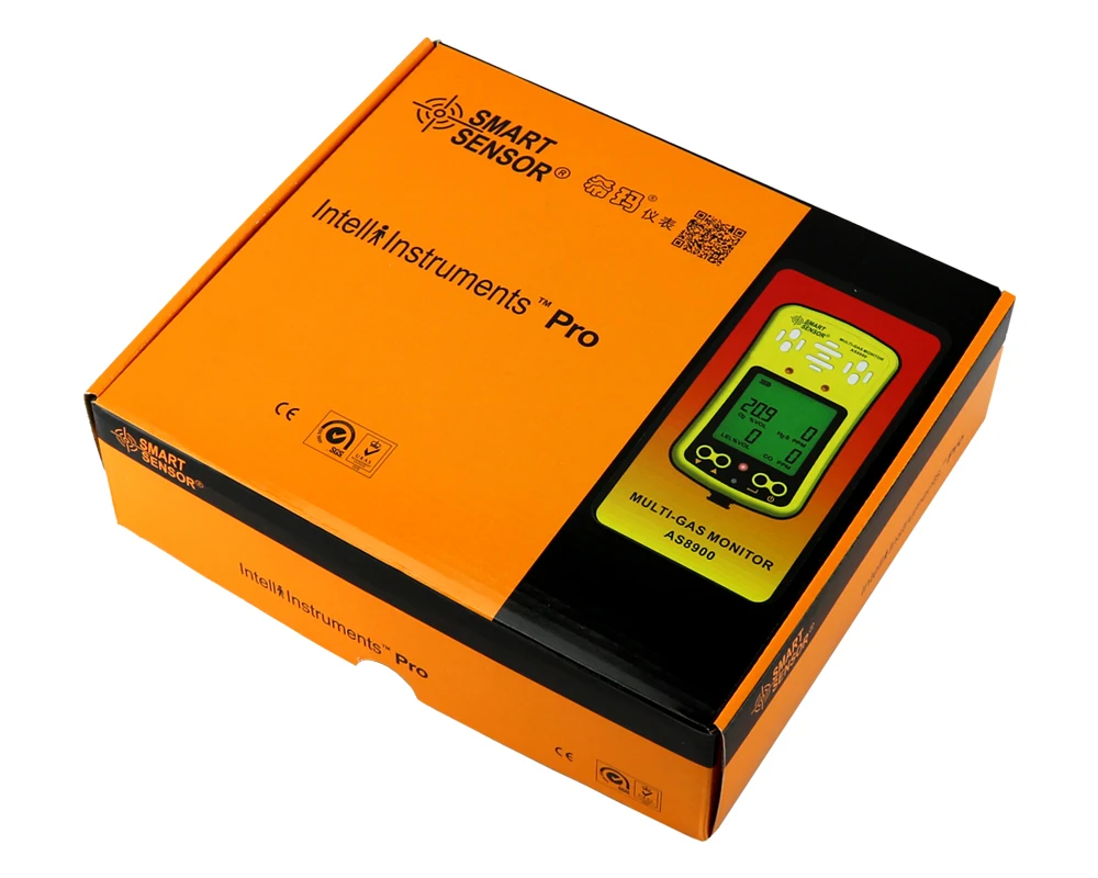 AS8900 Multi Gas Monitor Handheld gas detector 9 AS8900 Multi Gas Monitor Handheld gas detector