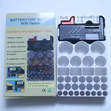 HIREED мини батареи коробка для хранения случай органайзер для AA AAA 9 В AG CR C D с BT168 Батарея тестер bateria Ёмкость детектор