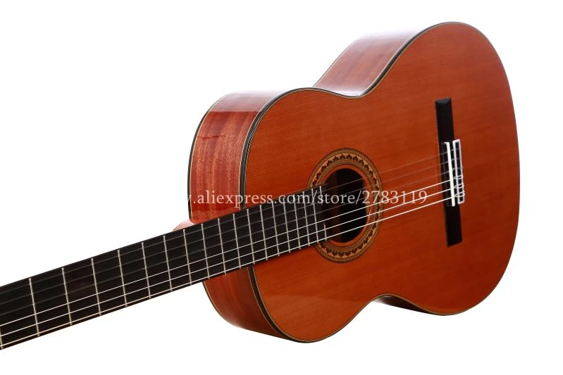 Professional 34/36 inch Acoustic Classical guitar With Solid Cedar Top/Magogany Body ,For traveling guitar,For child