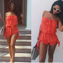 Новые женские летние пляжные мини-пляжные сарафаны с открытыми плечами повседневные платья для вечеринок женские свободные топы Шорты