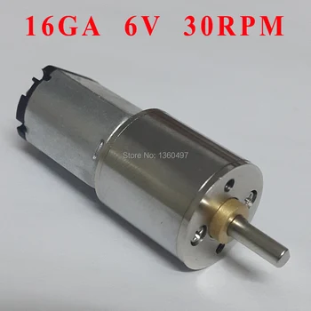 

Short paragraph 16GA free shipping 6V 30RPM DC 36mA 0.04A Powerful High Torque Gear Box Motor NEW
