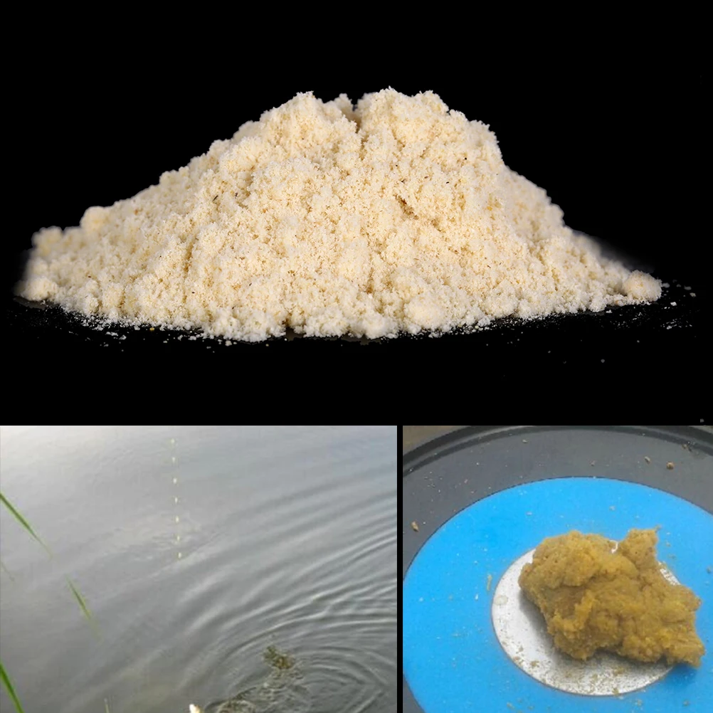 1 Bag Sticky Powder Fishing Bait Additive For Herabuna Crucian Carp