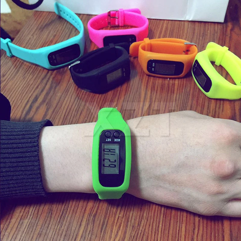 run step watch bracelet pedometer