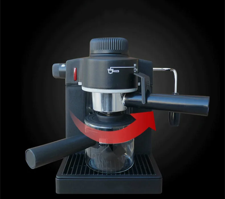 American semi automatic coffee maker USES commercial milk make tea