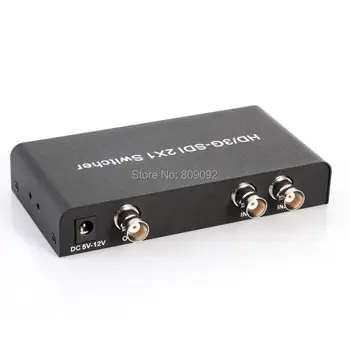 

Multimedia Split 2x1 SDI Switcher Extender Converter For SDI Monitor Camera Camcorder DV DVR Security Camera CCTV