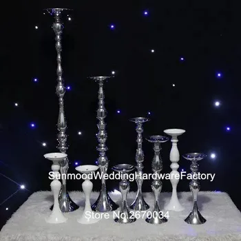 

many size can choose ,metal candle holder gold/sliver wholesale wedding centerpiece stands