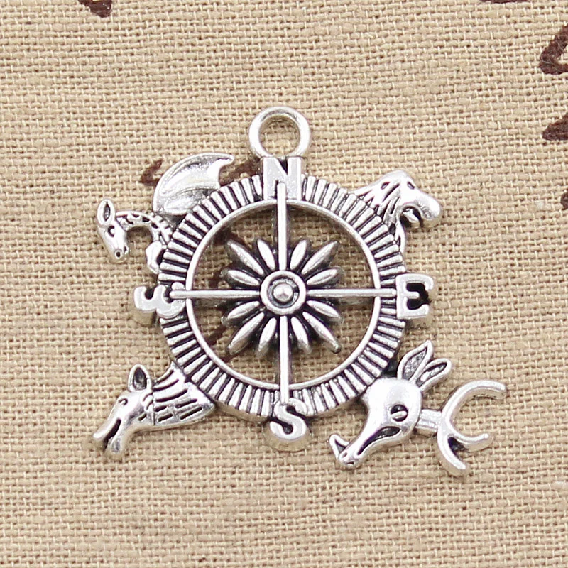 

3pcs Charms Game of Throne Topic Guide 28x34mm Antique Making pendant fit,Vintage Tibetan Silver,DIY bracelet necklace