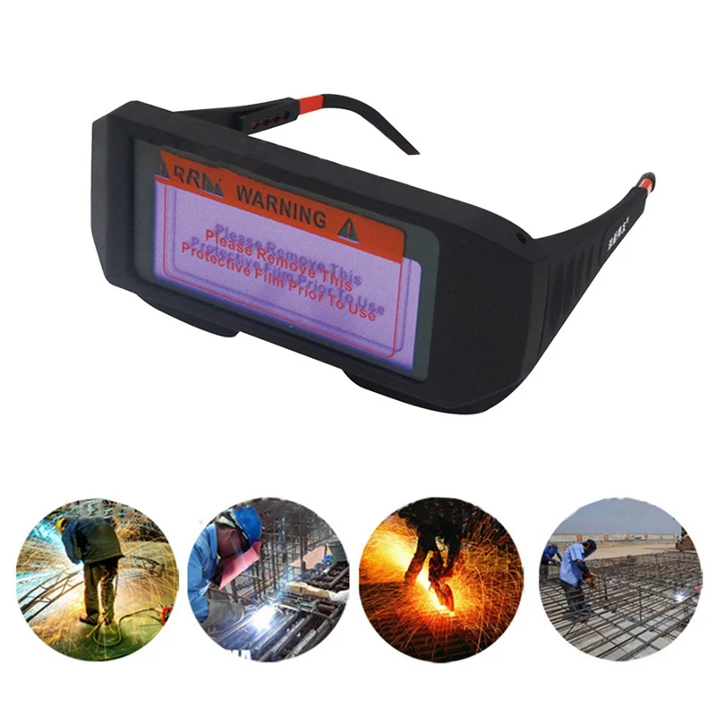 

Solar Auto Darkening Welding Helmet Eyes Protector Welder Cap Goggles Machine Cutter Soldering Mask Filter Lens Tools