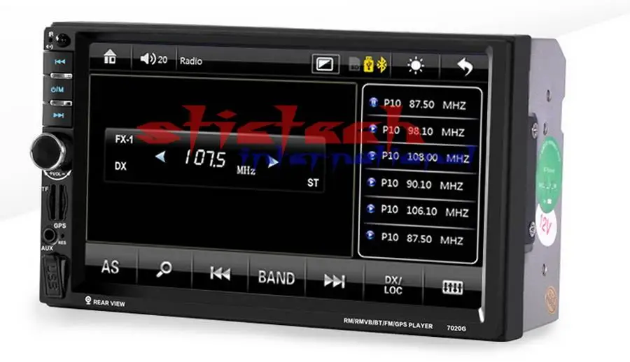 Flash Deal by DHL/Fedex 20pcs Universal 7020G 7 inch 2 Din Car Audio Radio MP5 Player Bluetooth GPS Navigation Remote Control FM USB 0 Flash Deal by DHL/Fedex 20pcs Universal 7020G 7 inch 2 Din Car Audio Radio MP5 Player Bluetooth GPS Navigation Remote Control FM USB 0