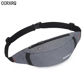 

CCRXRQ 2019 New Fashion Waist Bag Women Waterproof Anti Theft Handy Belt Bags Men Nylon Fanny Pack Belt Unisex Crossbody Bum Bag