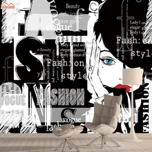 3d обои s для гостиной настенная бумага обои для стен модный фон стильная девушка фотообои в рулонах