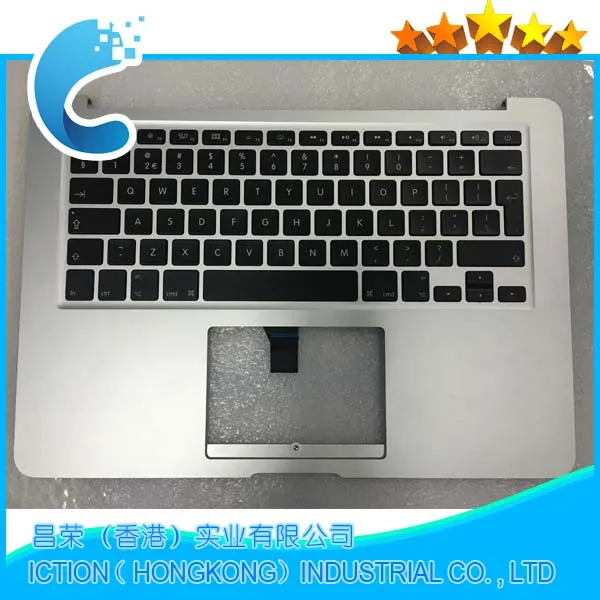 Подлинная Новый A1466 Topcase Для Macbook Air 13,3 ''A1466 Топ случай с британской клавиатуры 2013 2014 2015 лет