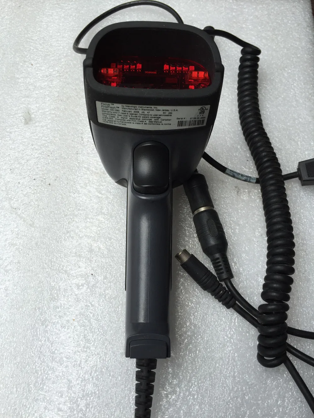016 Metrologic Focus MS1690 Bar Code Scanner   1