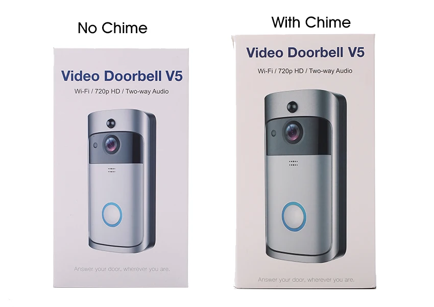 V5 смарт WiFi видео дверной звонок камера IP дверной звонок беспроводной домашний визуальный домофон колокольчик ночное видение приложение управление камера безопасности