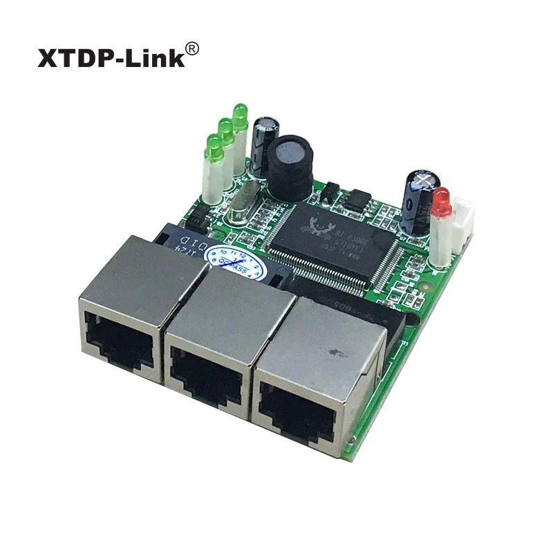 Купить мини 3 порта пригородные сети Ethernet 10/100 бит/с порт RJ45 ...