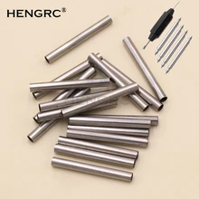 Ремешок для наручных часов из металла Нержавеющая сталь труба для автофокуса 20 мм/22 мм/24 мм ремешок для часов аксессуары 4 шт./компл. и инструмент пружинистый стержень для Panerai