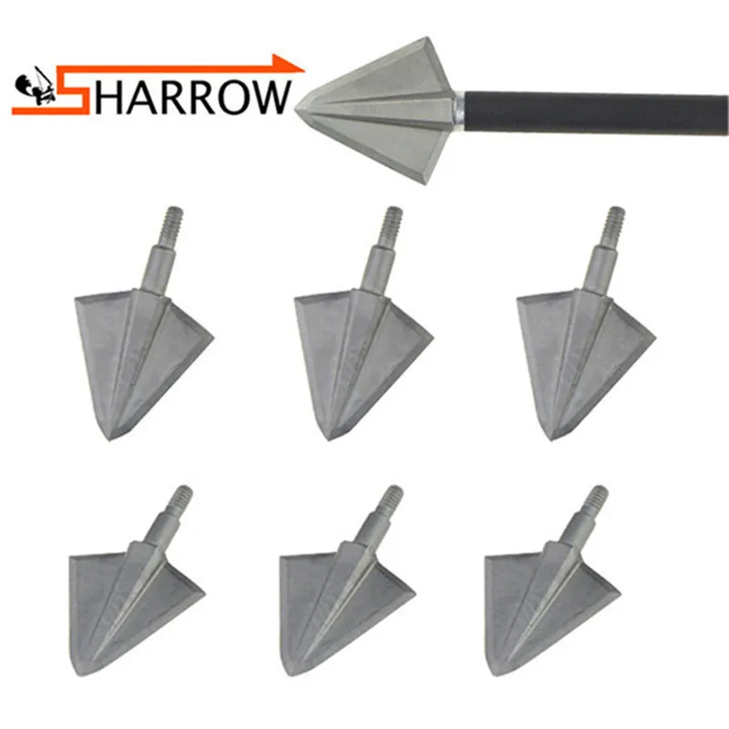 10 шт./12 шт. SHARROW лезвие Arrowhead 17-4PH 136 зерна 46,88 мм аксессуары Спорт на открытом воздухе