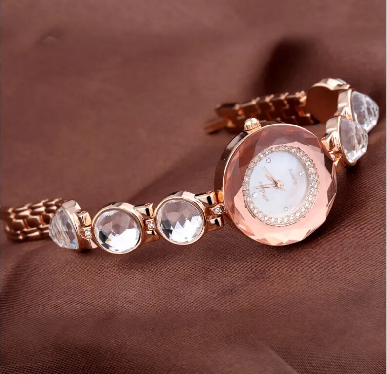 

Original Melissa Brand Women Crystal Bracelet Watches Summer Fashion Elegant Lady Dress Wrist watch Quartz Analog Relojes WA114