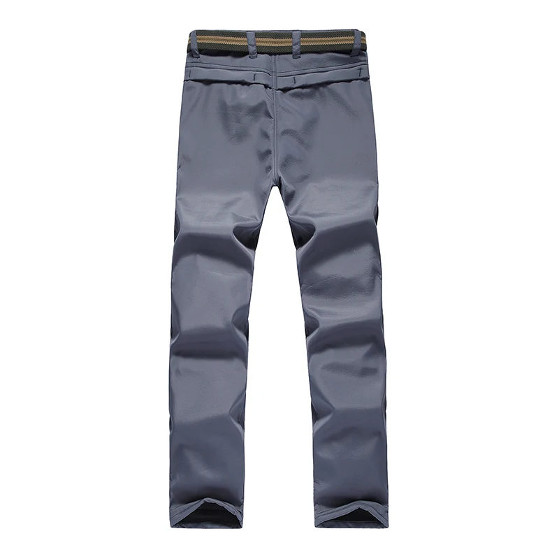 Hombres invierno mujeres pantalones de senderismo exterior Softshell pantalones Trekking fleeceimpermeable a prueba de viento térmico para Camping esquí escalada
