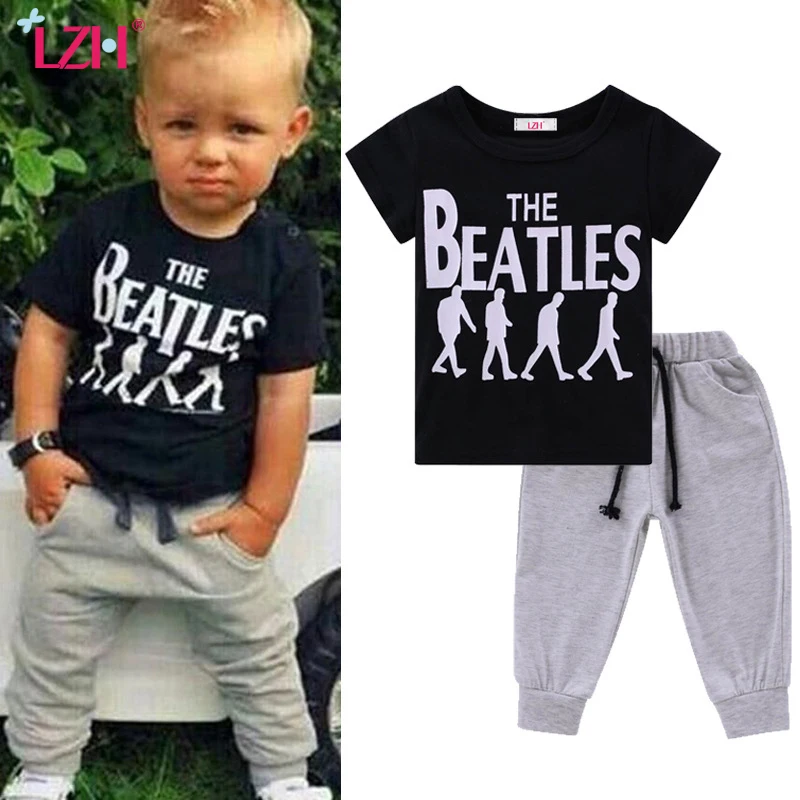 

Newborn Clothes 2019 Autumn Winter Baby Boys Clothes Sets T-shirt+Pant Outfits 2pcs Casual Baby Boys Sport Suit Infant Clothing