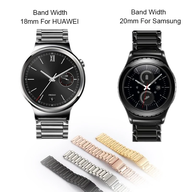 For HUAWEI Smart Watch Samsung Gear S2 Classic Premium