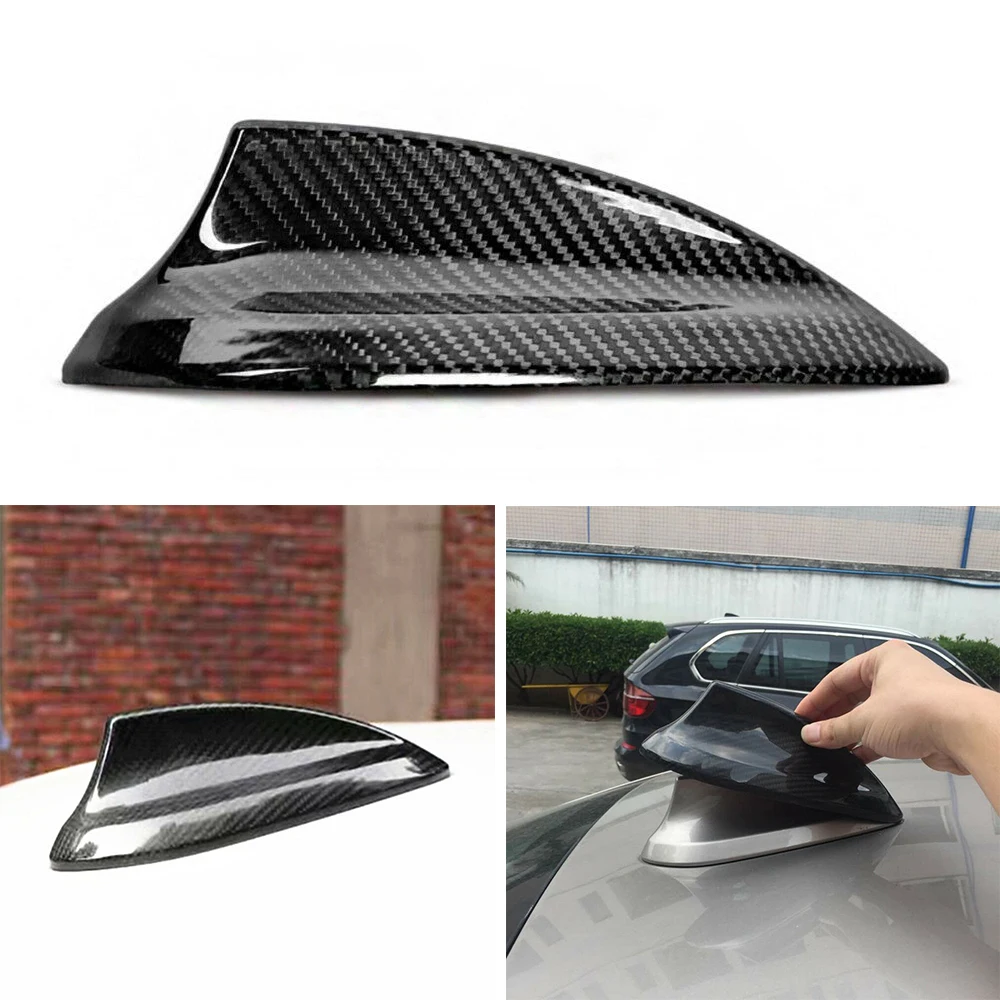 

Carbon Fiber Car Antenna Cover Shark Fin For BMW F30 F22 F32 13-18 Sticker Exterior Accessory Useful Practical