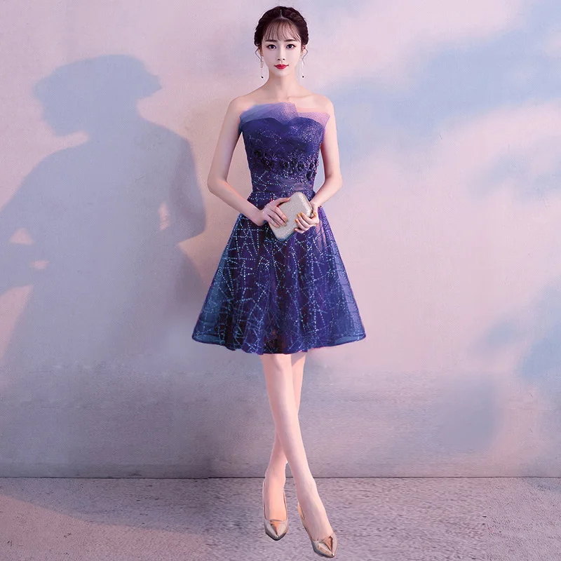 Vestido de festa 2019 Mrs Win The party prom сексуальное винтажное вечернее платье трапециевидной