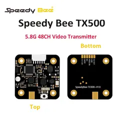 SpeedyBee Speedy пчелы TX500 5,8 Г 48CH 25/200/500 МВт переключаемый AV передатчик Встроенный микрофон для RC multirotor FPV Racing Drone