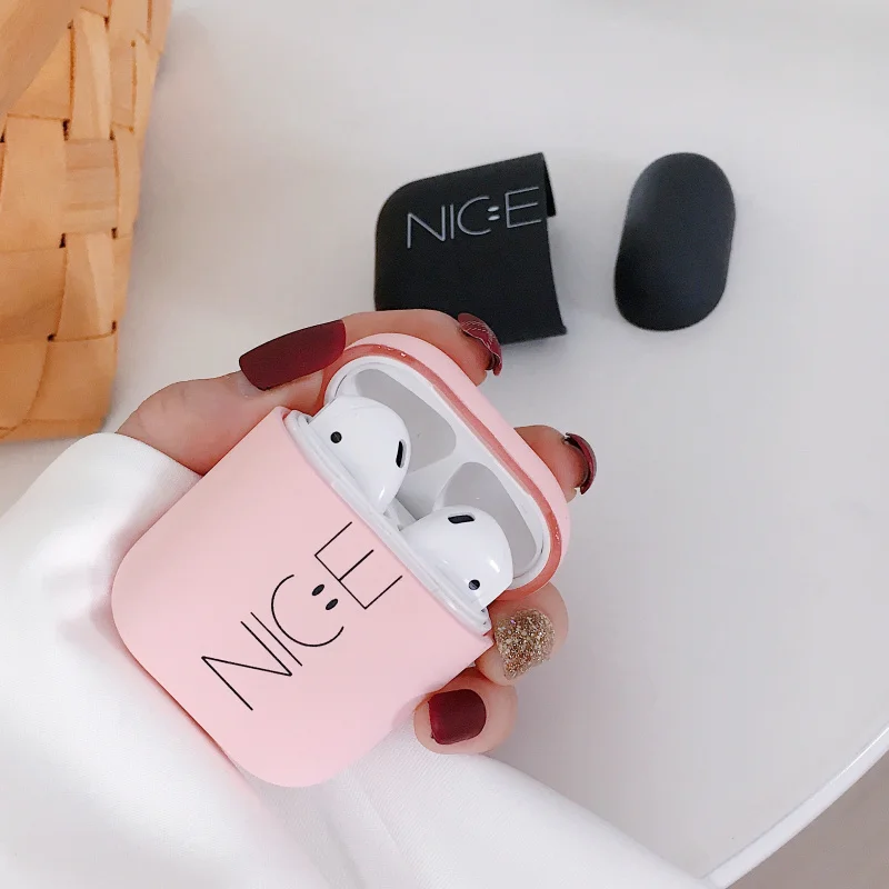Новинка Жесткий Чехол для наушников Apple Airpods 1/2 ударопрочный чехол гарнитура AirPods