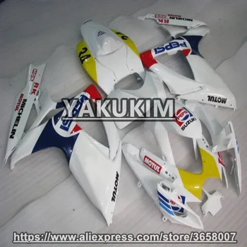 

YAKUKIM ABS Injection Fairing Kits For Suzuki GSXR600 GSXR750 K6 06-07 Year 2006 2007 GSXR 600 750 K6 06 07 Motobike Fairing