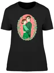 Азиатский пара, держась за каждый Другое Для женщин Tee-образа путем Shutterstock футболка