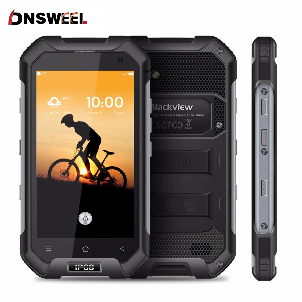 Blackview BV6000S 4G LTE Mobile phone Waterproof IP68 4 7 GPS Smartphone MT6737 Quad Core Android